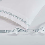 Harrison Cotton Greek Key Embroidered Deep Pocket Bed Sheet Set - Sheet Set by Superior