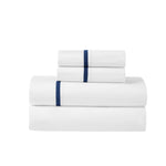 Riverton Cotton Cross-Stitch Embroidered Deep Pocket Bed Sheet Set - Sheet Set by Superior Brand