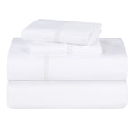 Riverton Cotton Cross-Stitch Embroidered Deep Pocket Bed Sheet Set - Sheet Set by Superior Brand