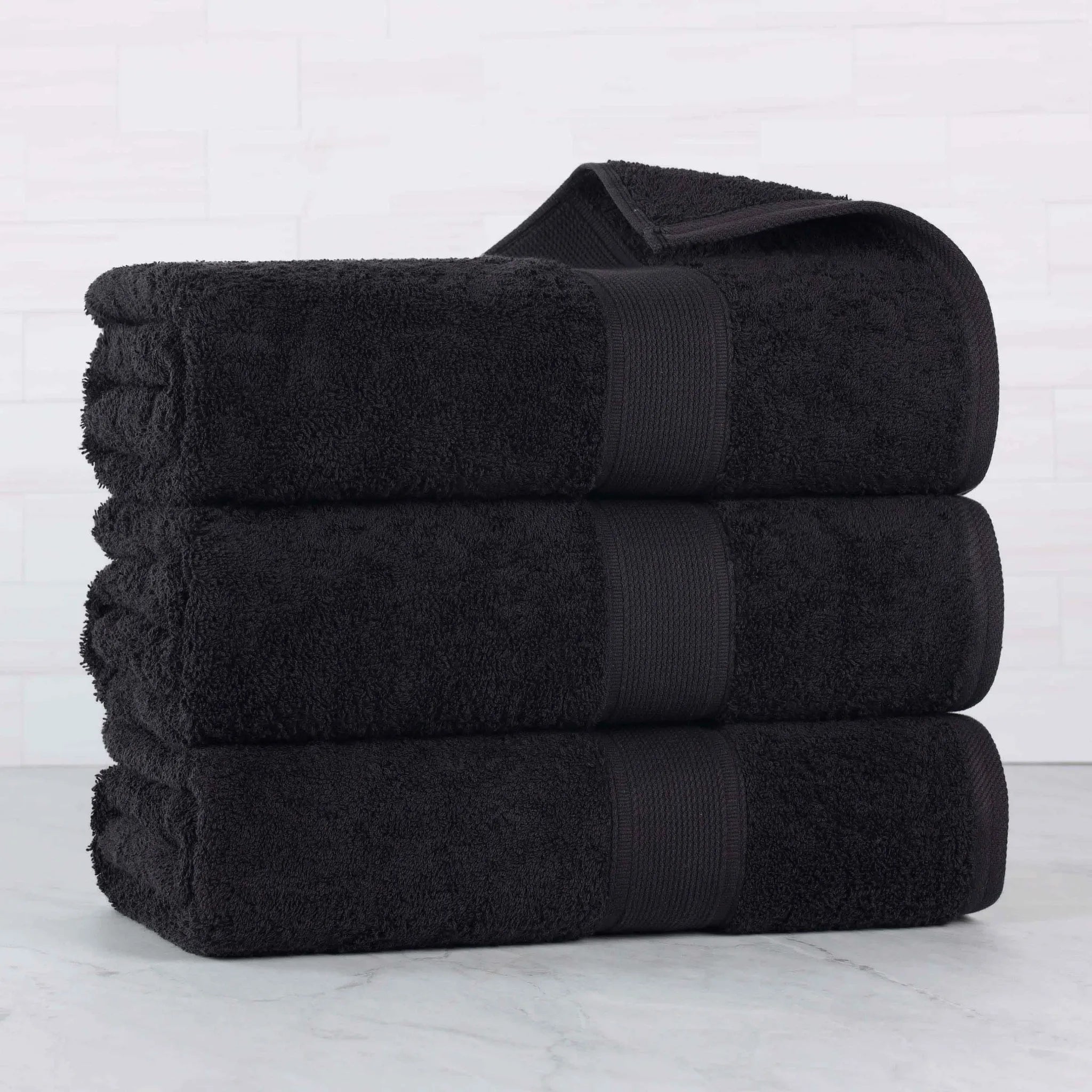 Oregon Organic Cotton Medium Weight Solid Bath Towel, Set of 3 - Bath Towel by Superior Brand