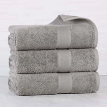 Oregon Organic Cotton Medium Weight Solid Bath Towel, Set of 3 - Bath Towel by Superior Brand