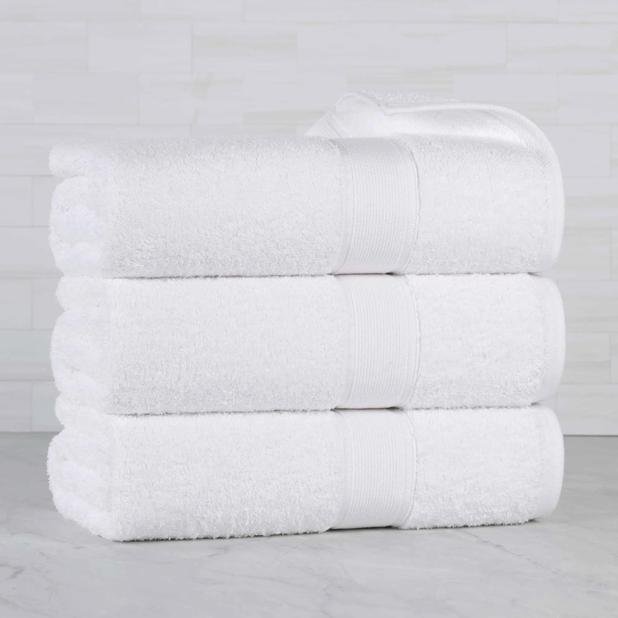 Oregon Organic Cotton Medium Weight Solid Bath Towel, Set of 3 - Bath Towel by Superior Brand
