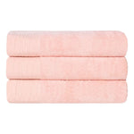 Rayon from Bamboo Eco-Friendly Fluffy Soft Solid Bath Towel Set of 3 - Bath Towel by Superior Brand