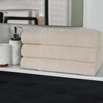 Rayon from Bamboo Eco-Friendly Fluffy Soft Solid Bath Towel Set of 3 - Bath Towel by Superior Brand