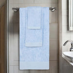 Rayon from Bamboo Eco-Friendly Fluffy Soft Solid 3 Piece Towel Set - Towel Set by Superior Brand