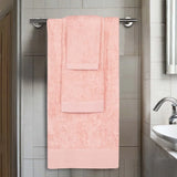 Rayon from Bamboo Eco-Friendly Fluffy Soft Solid 3 Piece Towel Set - Towel Set by Superior Brand