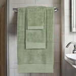 Rayon from Bamboo Eco-Friendly Fluffy Soft Solid 3 Piece Towel Set - Towel Set by Superior Brand