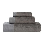 Rayon from Bamboo Eco-Friendly Fluffy Soft Solid 3 Piece Towel Set - Towel Set by Superior Brand