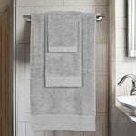 Rayon from Bamboo Eco-Friendly Fluffy Soft Solid 3 Piece Towel Set - Towel Set by Superior Brand