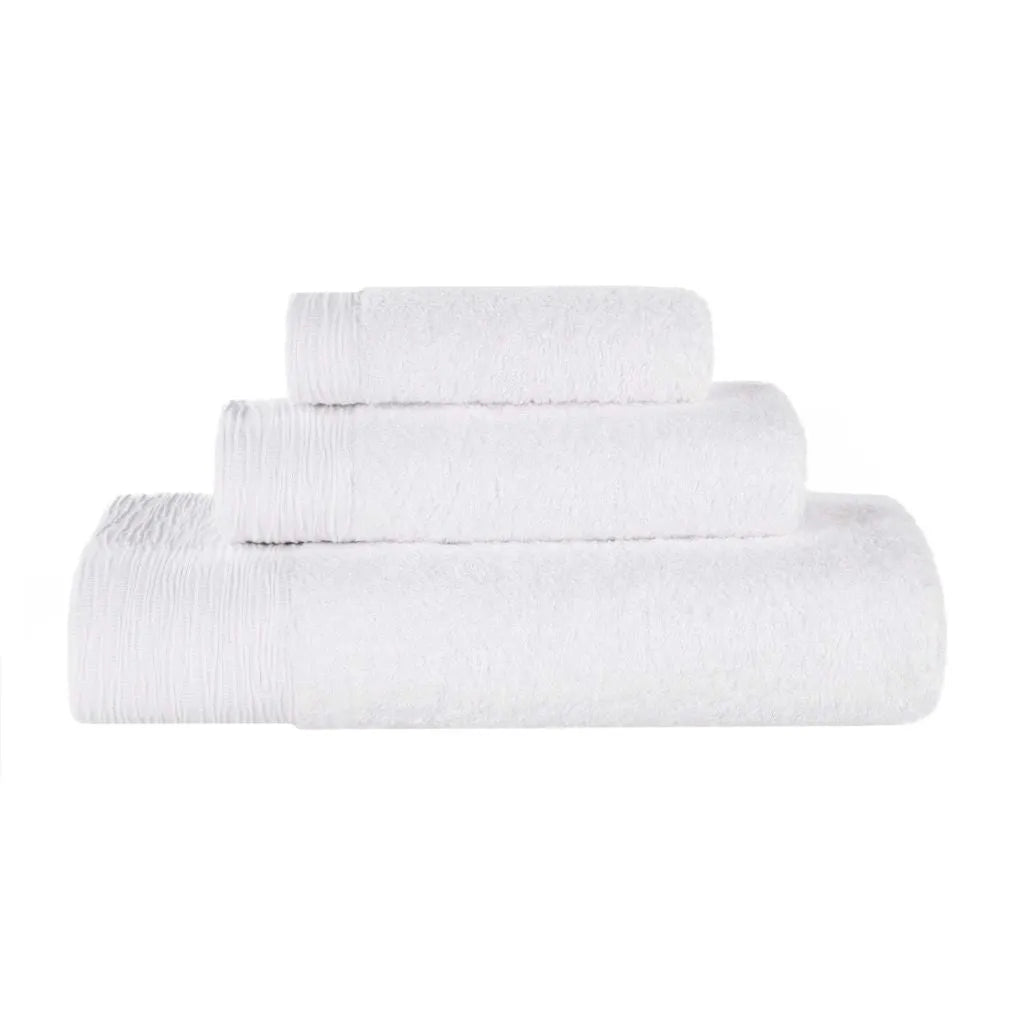 Rayon from Bamboo Eco-Friendly Fluffy Soft Solid 3 Piece Towel Set - Towel Set by Superior Brand
