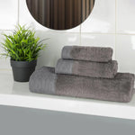 Rayon from Bamboo Eco-Friendly Fluffy Soft Solid 3 Piece Towel Set - Towel Set by Superior Brand