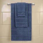 Napa Zero Twist Cotton Solid Waffle Honeycomb 3 Piece Towel Set - Towel Set by Superior Brand