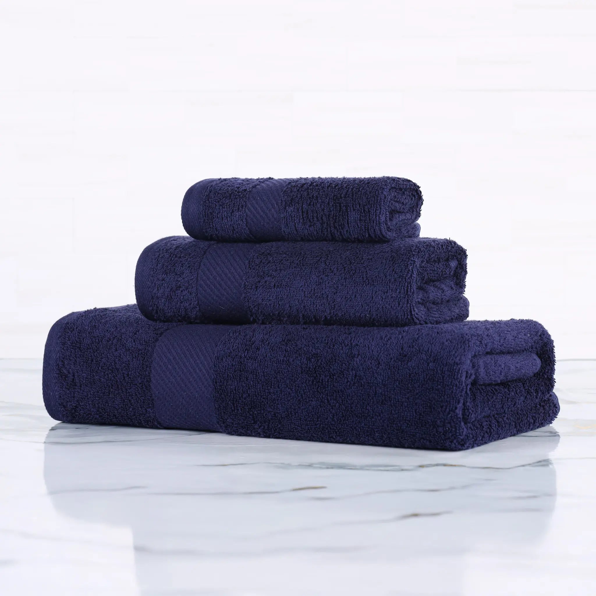 Egyptian Cotton Kendell Plush Towel Set 3 Piece