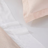 Egyptian Cotton 400 Thread Count Solid Luxury Duvet Cover Set - Egyptian Cotton Duvet Cover Set by Superior Brand