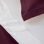 Egyptian Cotton 400 Thread Count Solid Luxury Duvet Cover Set - Egyptian Cotton Duvet Cover Set by Superior Brand