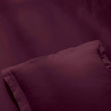Egyptian Cotton 400 Thread Count Solid Luxury Duvet Cover Set - Egyptian Cotton Duvet Cover Set by Superior Brand
