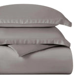 Egyptian Cotton 400 Thread Count Solid Luxury Duvet Cover Set - Egyptian Cotton Duvet Cover Set by Superior Brand
