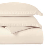 Egyptian Cotton 400 Thread Count Solid Luxury Duvet Cover Set - Egyptian Cotton Duvet Cover Set by Superior Brand