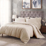 Egyptian Cotton 400 Thread Count Solid Luxury Duvet Cover Set - Egyptian Cotton Duvet Cover Set by Superior Brand