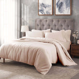 Egyptian Cotton 400 Thread Count Solid Luxury Duvet Cover Set - Egyptian Cotton Duvet Cover Set by Superior Brand