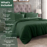 Egyptian Cotton 400 Thread Count Solid Luxury Duvet Cover Set - Egyptian Cotton Duvet Cover Set by Superior Brand