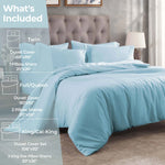 Egyptian Cotton 400 Thread Count Solid Luxury Duvet Cover Set - Egyptian Cotton Duvet Cover Set by Superior Brand