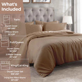 Egyptian Cotton 400 Thread Count Solid Luxury Duvet Cover Set - Egyptian Cotton Duvet Cover Set by Superior Brand