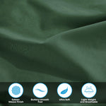 400 Thread Count Egyptian Cotton Sateen Bed Sheet Set - Egyptian Cotton Sheet Set by Superior Brand