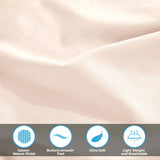 Egyptian Cotton 400 Thread Count Solid Luxury Pillowcases, Set of 2 - Egyptian Cotton Pillowcases by Superior Brand
