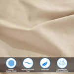 400 Thread Count Egyptian Cotton Sateen Bed Sheet Set - Egyptian Cotton Sheet Set by Superior Brand