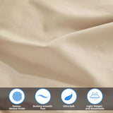 400 Thread Count Egyptian Cotton Sateen Bed Sheet Set - Egyptian Cotton Sheet Set by Superior Brand