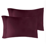Egyptian Cotton 400 Thread Count Solid Luxury Pillowcases, Set of 2 - Egyptian Cotton Pillowcases by Superior Brand