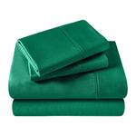 400 Thread Count Egyptian Cotton Sateen Bed Sheet Set - Egyptian Cotton Sheet Set by Superior Brand