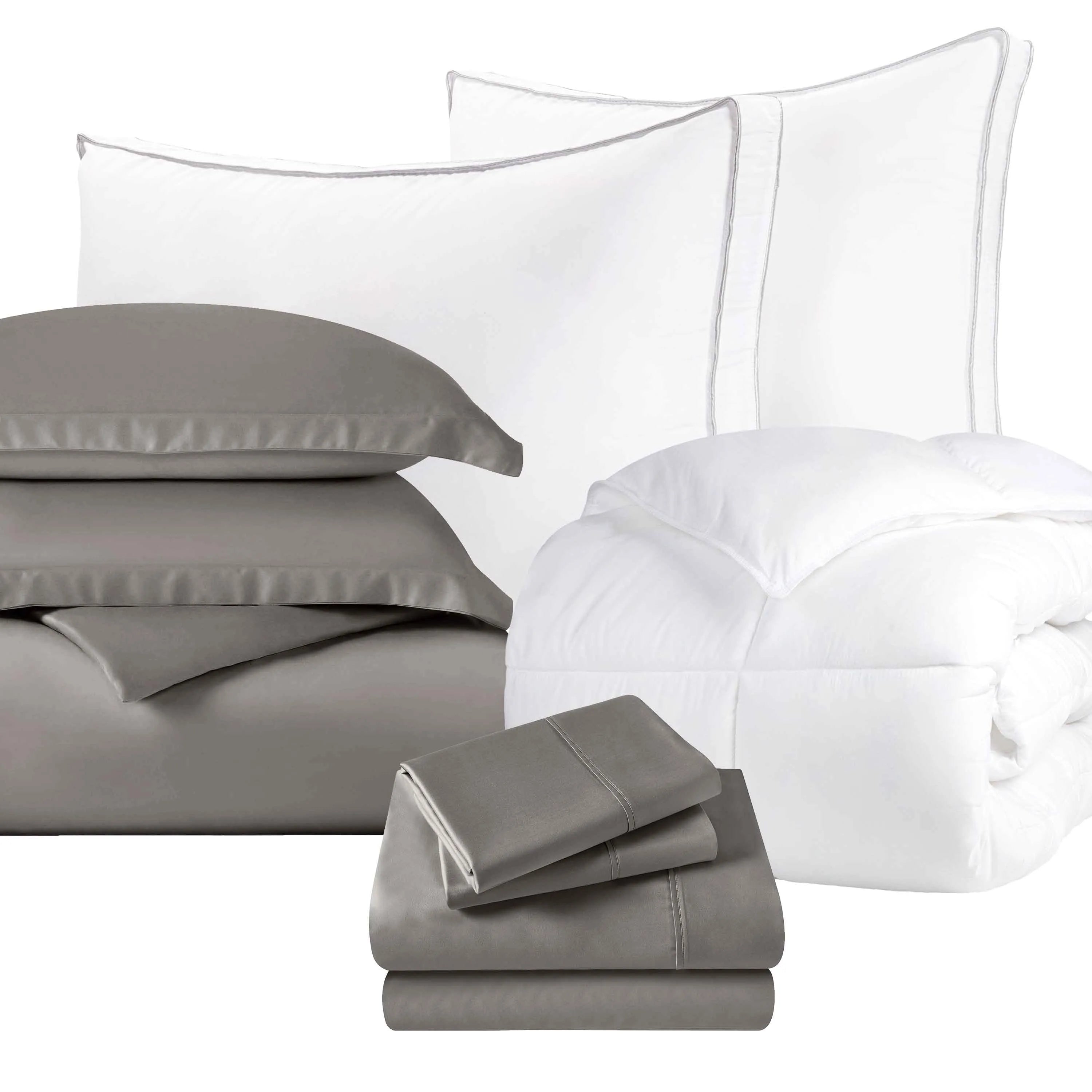 11-Piece Refined Comfort Move-In Bedding Bundle - Move-in Bundle by Superior Brand