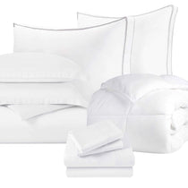 11-Piece Refined Comfort Move-In Bedding Bundle - Move-in Bundle by Superior Brand