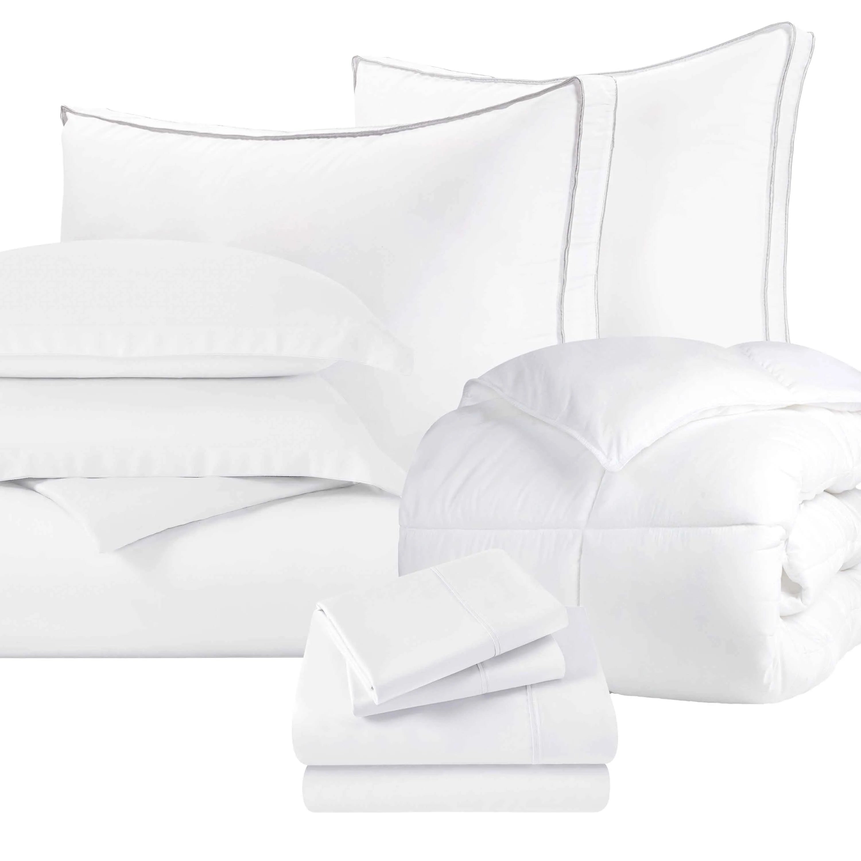 11-Piece Refined Comfort Move-In Bedding Bundle - Move-in Bundle by Superior Brand