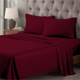 400 Thread Count Egyptian Cotton Sateen Bed Sheet Set - Egyptian Cotton Sheet Set by Superior Brand
