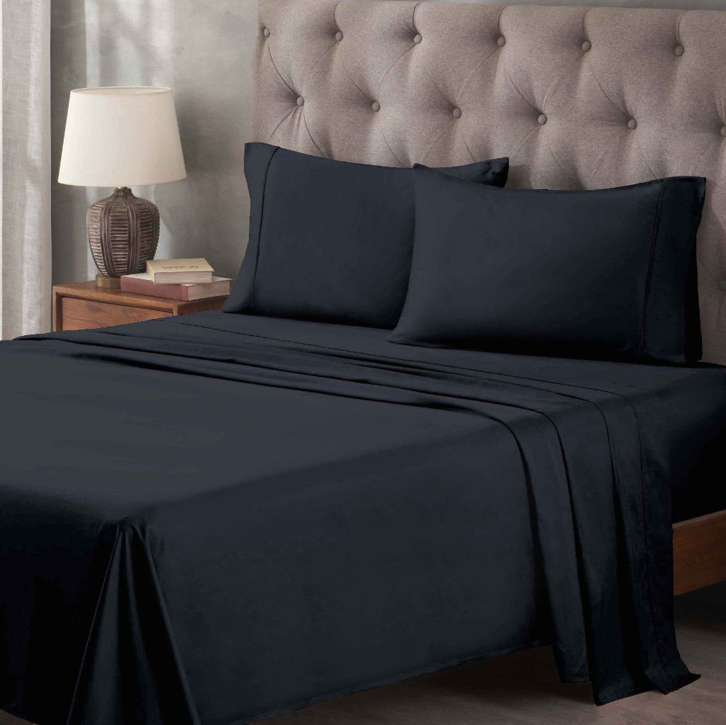 Egyptian Cotton 400 Thread Count Solid Deep Pocket Bed Sheet Set - Egyptian Cotton Sheet Set by Superior