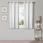 Solid Machine Washable Room Darkening Blackout Curtains, Set of 2 - Blackout Curtains by Superior