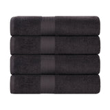 Eco-Friendly Ring-Spun Cotton 4-Piece Bath Towel Set