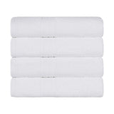 Eco-Friendly Ring-Spun Cotton 4-Piece Bath Towel Set