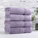 Egyptian Cotton Plush Absorbent Luxury Bath Towel Set of 4 - Egyptian Cotton Bath Towel by Superior Brand