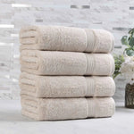 Egyptian Cotton Plush Absorbent Luxury Bath Towel Set of 4 - Egyptian Cotton Bath Towel by Superior Brand