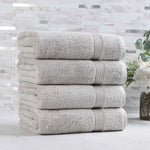 Egyptian Cotton Plush Absorbent Luxury Bath Towel Set of 4 - Egyptian Cotton Bath Towel by Superior Brand