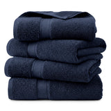 Madeline Egyptian Cotton Bath Towel Set 4-Piece