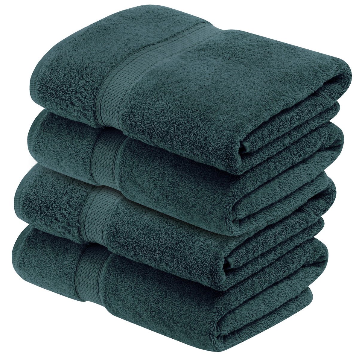 Sustainable Bamboo Bath Towel - Charcoal Gray - Made in Turkey