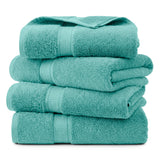 Madeline Egyptian Cotton Bath Towel Set 4-Piece