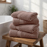 Madeline Egyptian Cotton Bath Towel Set 4-Piece
