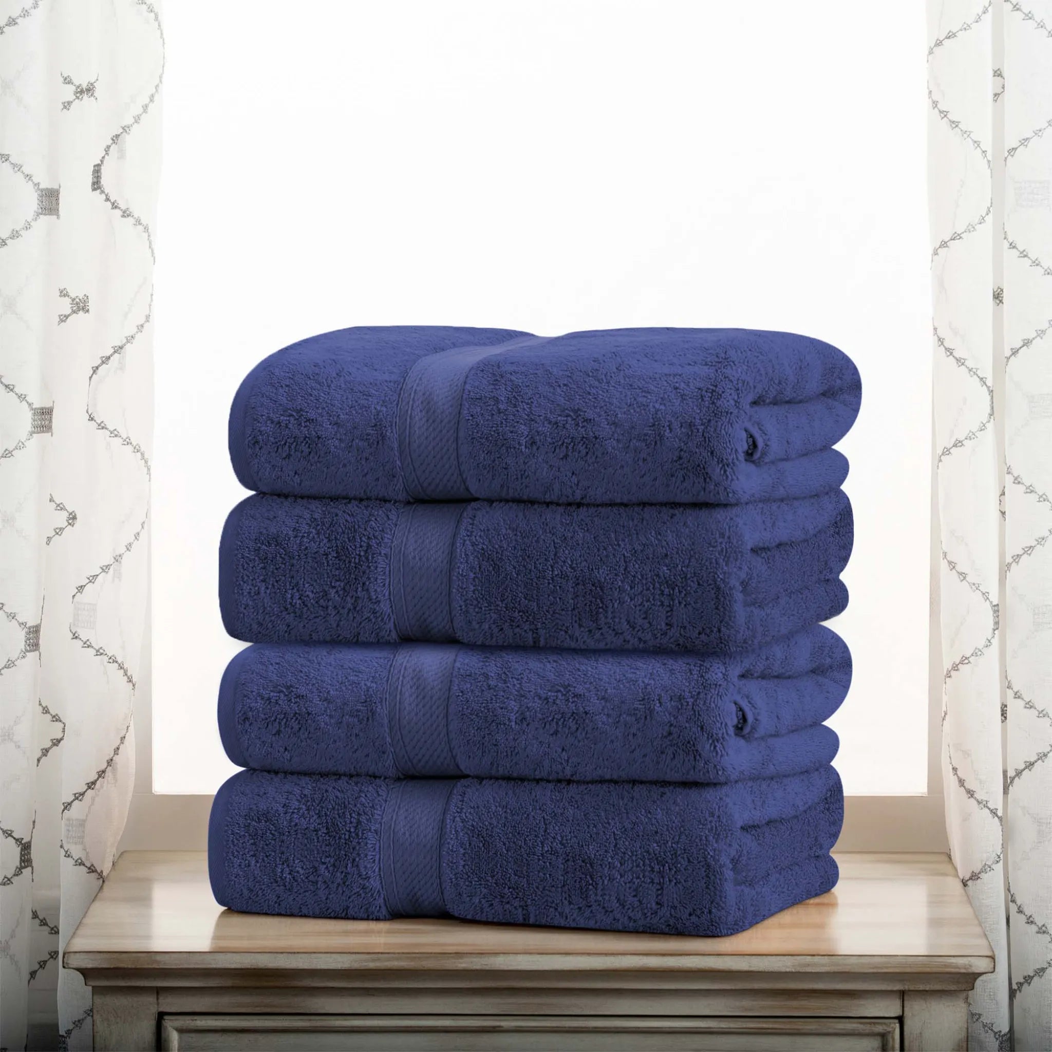Madison Egyptian Cotton Bath Towel Set 4-Piece