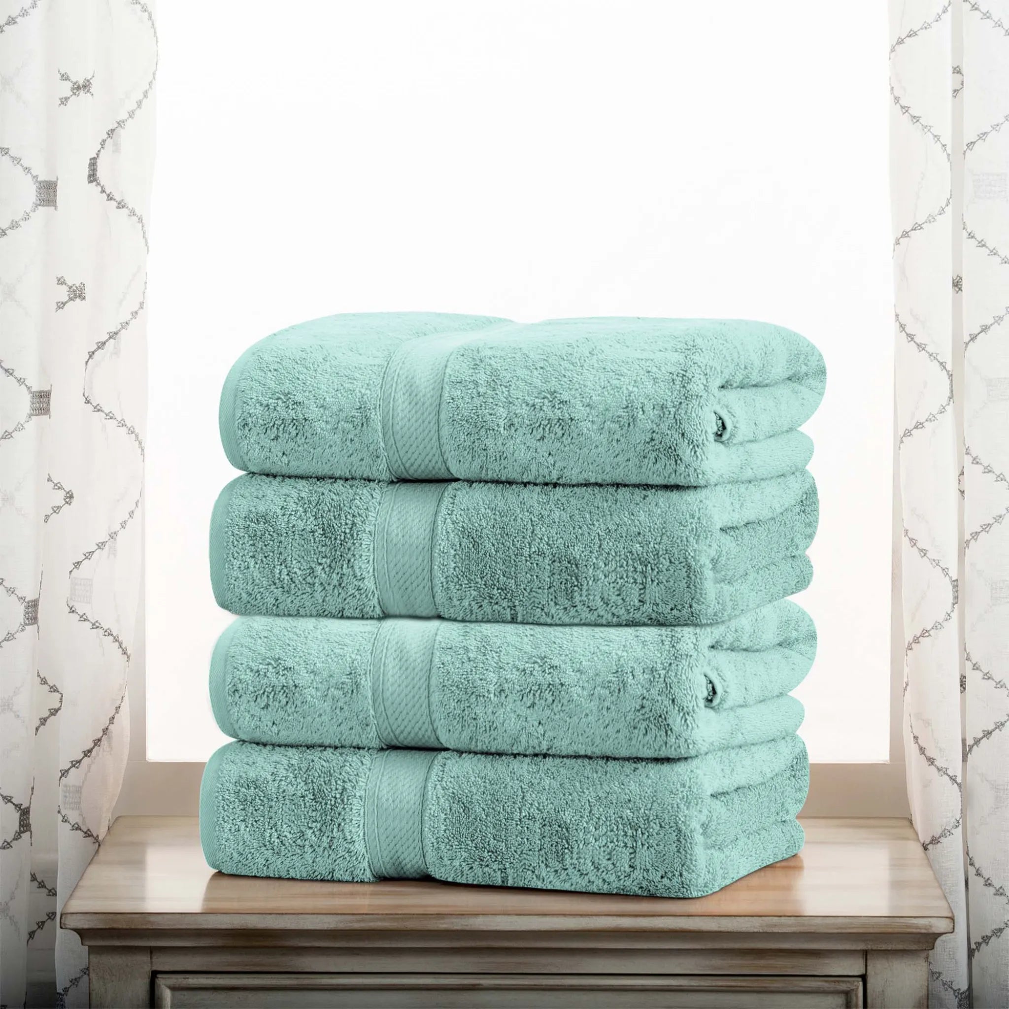 Madison Egyptian Cotton Bath Towel Set 4-Piece
